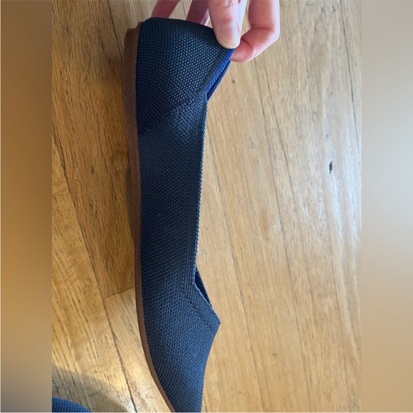 NWT Rothy’s Pointed Toe Flats in Navy Size 7.5 - Picture 3 of 5